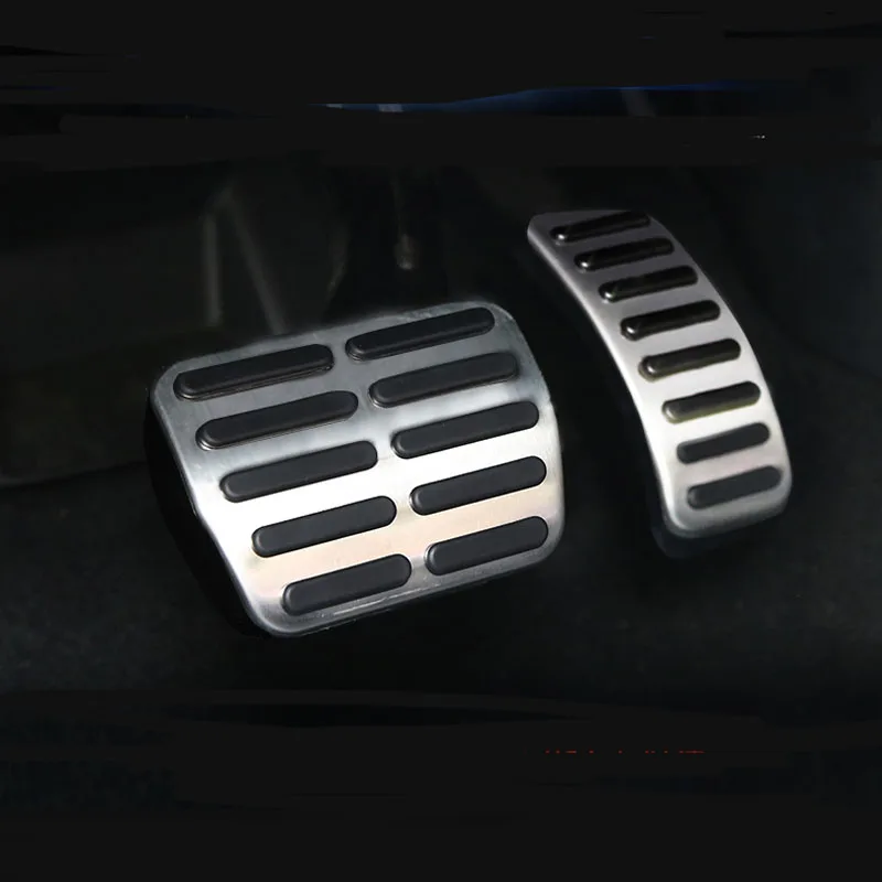 Stainless steel Car Clutch Gas Brake pedals Cover for Volkswagen VW