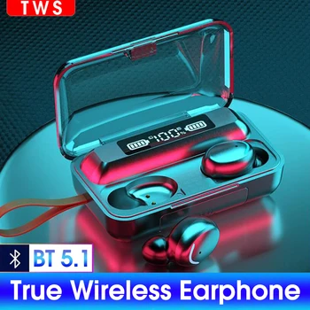 

Original TWS 5.0 5.1 Wireless Bluetooth Earphone Headphones Touch Earbuds With Mic 3-LED Charging Case Waterproof Headsets