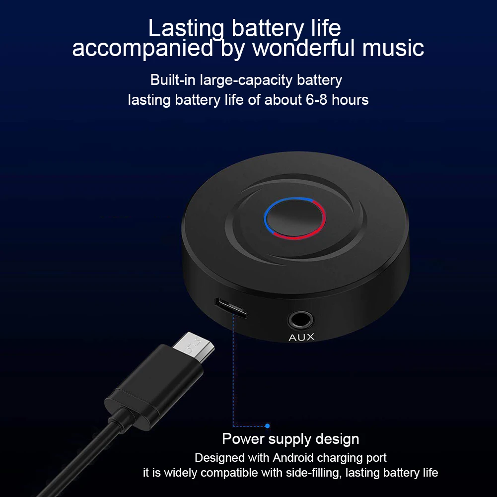 USB передатчик получения Bluetooth 5,0 Беспроводной MP3 стерео музыка Hi-Fi адаптер DVD ТВ многоточечный аудио «2 в 1»