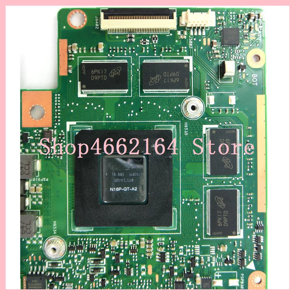 Finest  K501UX motherboard i5-6200 CPU GTX950M 2GB VRAM 4GB RAM Mainboard For ASUS K501UX K501UB K501U lapt