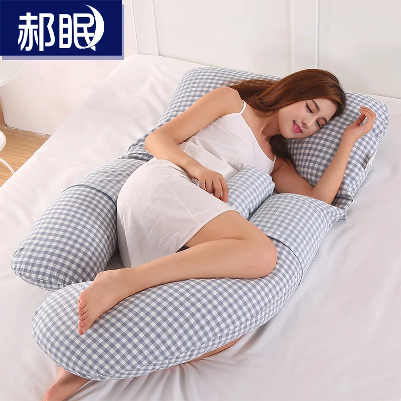 

Customizable Pregnancy Pillow Pp Cotton Multi-functional Maternity Pillow ce wo zhen U-Shaped Napping Pillow Cushion