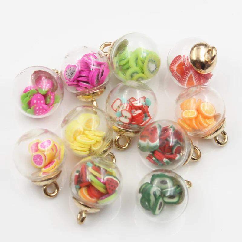 Breloques Pastèque En Résine – Lot De 20 Mini Tranches Pour Bijoux DIY, Colliers, Bracelets, Boucles D’oreilles