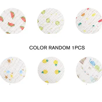 

Baby saliva towels cotton small square towels newborn children 6 layers gauze face wash handkerchief