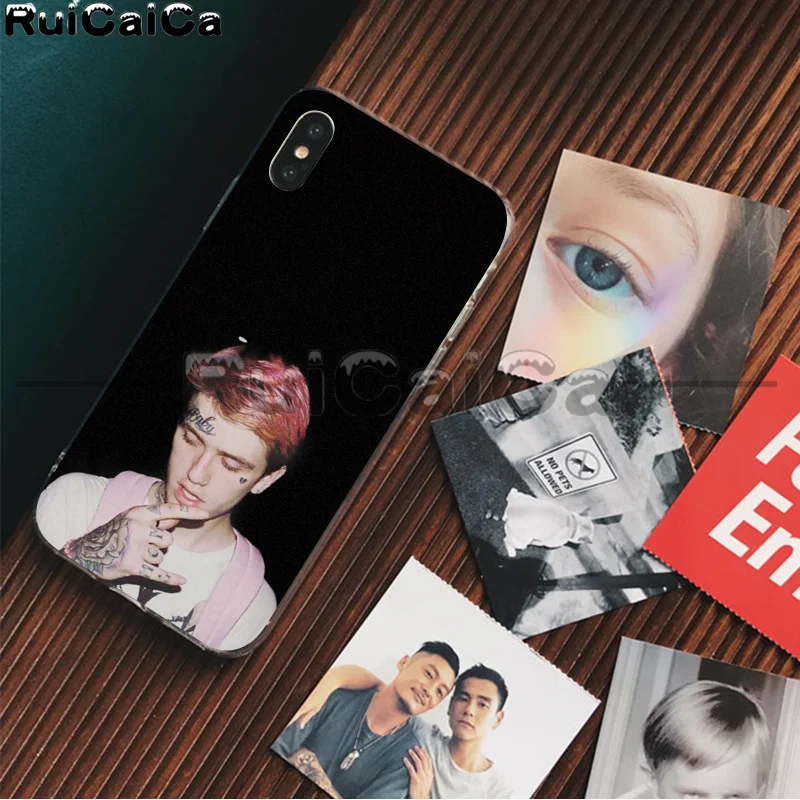 RuiCaiCa Hip Hop Rapper Lil Peep рисунок ТПУ мягкий чехол для сотового телефона iPhone 8 7 6 6S Plus X XS MAX 5 5S SE XR 11 11pro - Цвет: A9