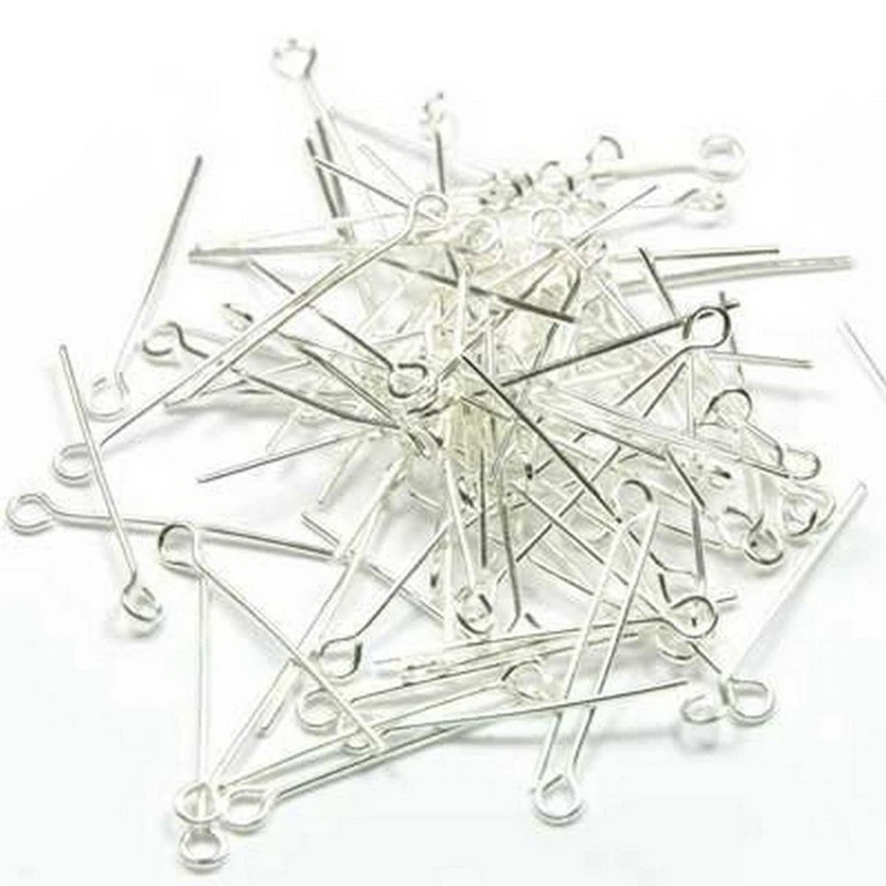 

Lot 250-in-1 round head nails 25 mm silver