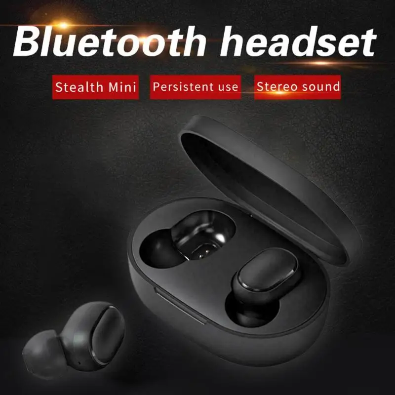 TWS Bluetooth наушники мини невидимые беспроводные интеллектуальные шумоподавление Удобная Спортивная гарнитура наушники