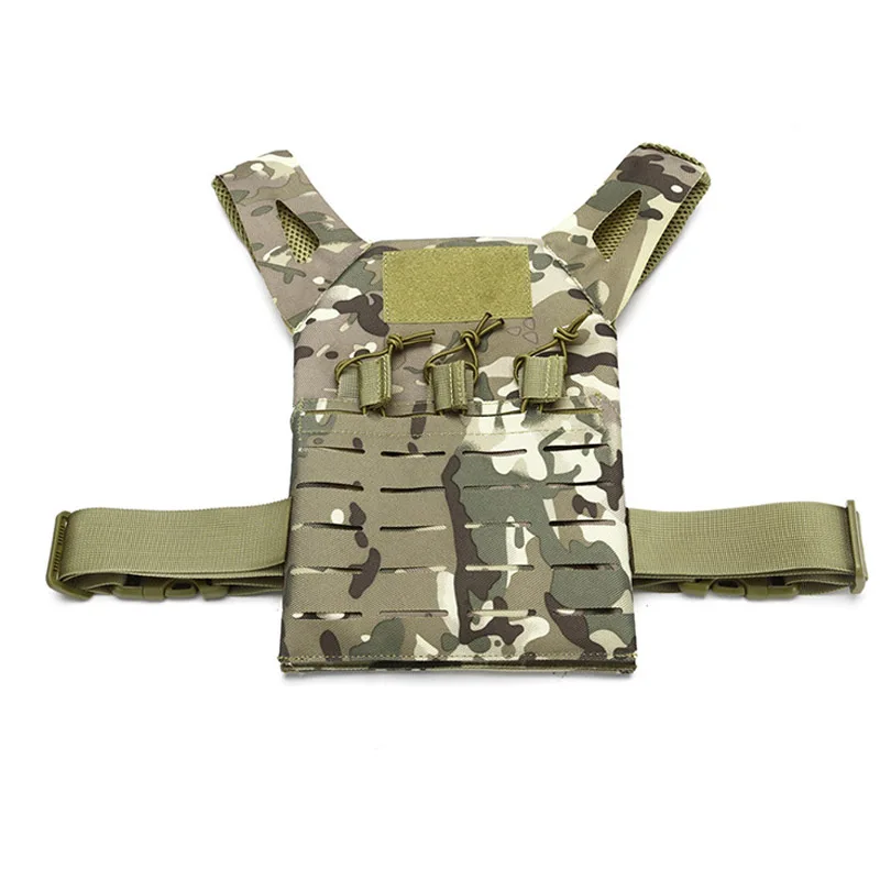 야외 위장 전투 폭행 조끼 전술 Molle 아동 조끼