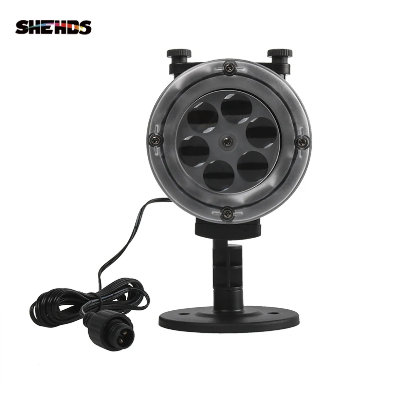 

SHEHDS Professional Lighting Design Waterproof Remote Control LED Change Card Projector－White Best For Christmas/ Halloween