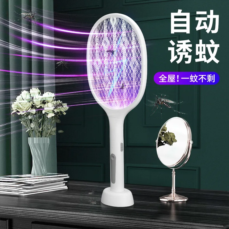 Mosche Elettriche 3000V Swatter Killer Con Usb Ricaricabile Home Fly Bug Insetto Zapper Racchetta Inserti Mosquito Killer Trap