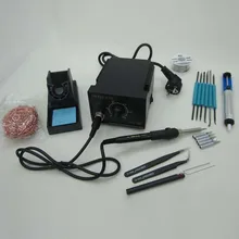 YIHUA 936 термостатическая Антистатическая паяльная станция, пять контактов 220 В, штепсельная вилка европейского стандарта с заменой паяльных наконечников и нагревательного сердечника