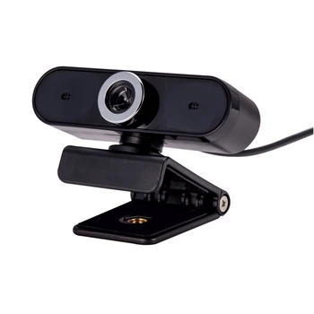 

360 Degree Rotation Sound Absorption For Computer HD Webcam 640x480 Video Calling Live Streaming With Microphone Noise Reduction