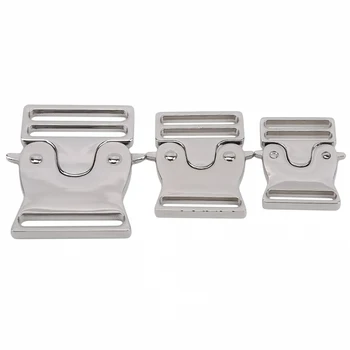 

1pc Quick-Release cobra Buckle Men's Women's 25/30/38mm Wide Belt buckle Adjustable Elastic Waist Belt buckles Accessories