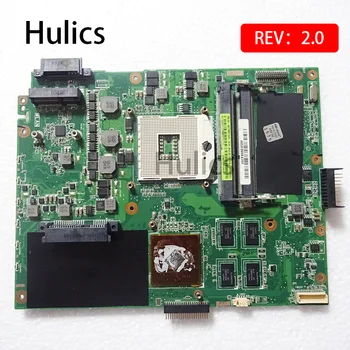 

Hulics Original For Asus K52JR REV:2.0 Laptop motherboard HM55 60-N07MB1000-A14 60-N07MB1000