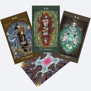 

Star Movement Tarot 23 PCS/Set Cards Tarot Board Game Chinese/English Edition Cards Game Matel Box