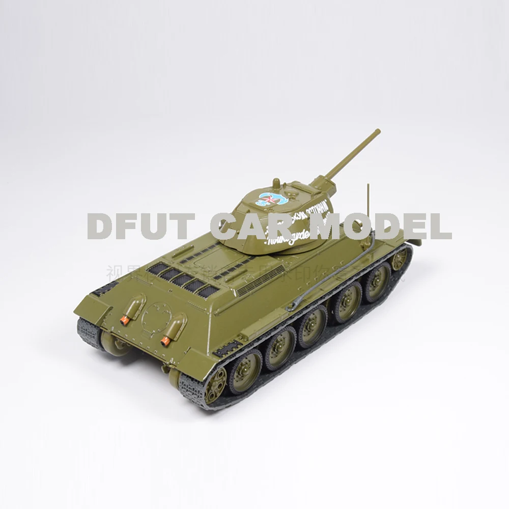 1:43 Масштаб сплав игрушка T 34 76 Танк модель детская танк оригинальный