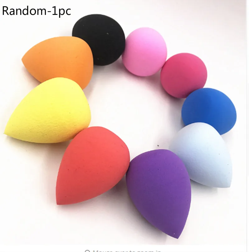 Random-1pc 20 шт., косметическая Кисть для макияжа, пудра, Тональная основа, румяна, смешивание, алмазные кисти для макияжа, набор теней для век, губ, косметика - Handle Color: Random-1pc