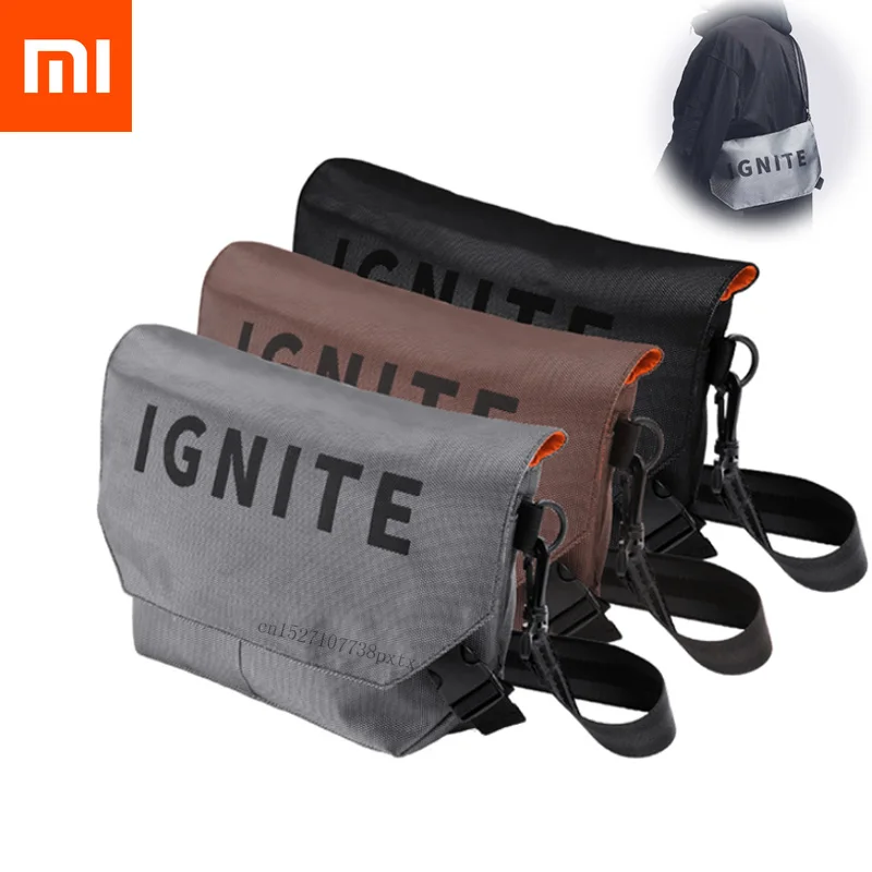 Новинка Xiaomi IGNITE Спортивная уличная сумка через плечо нагрудная Сумка Стиль сотня башня мужской повседневный рюкзак