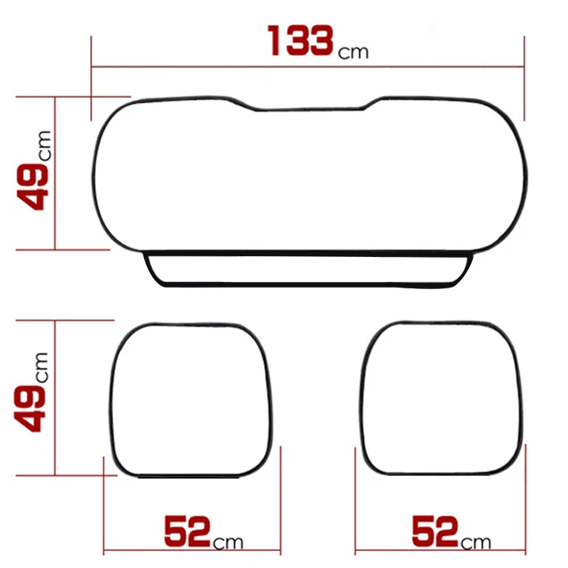 Universal PU Leather Car Seat Covers for All Seasons