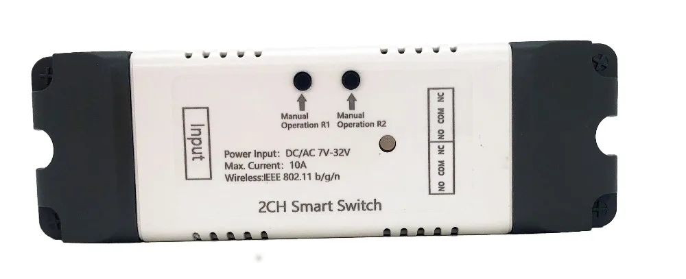 Google Home Compatible eWeLink WiFi 2 Channel Relay Smart Automation Module 220v