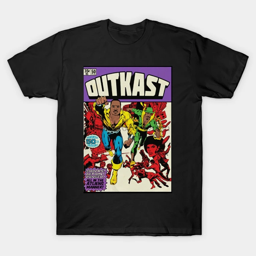 Dangerous Outkast футболка Футболка big boi andre 3000 Привет я рэпер рэп музыка outkast комиксы