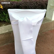 50 шт., новинка, белый цвет, " x 108", ленты для стульев, сатиновое кресло, пояс, бант, Свадебная вечеринка, Декор, товар