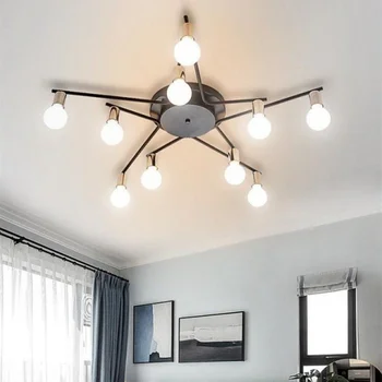 

Modern LED Ceiling Lights Living Room Indoor Lighting Bedroom Kitchen Ceiling Lamp Ceiling Lamps Flush Mount Cafe Ceiling Light