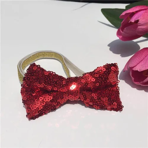 Bow Tie Аксессуары для домашних животных, домашних животных, собак, кошек, галстуки-бабочки с блестками и рождественские украшения, маленькие животные, шапка, ошейник, зимний теплый для маленьких средних птиц - Цвет: Bow Tie