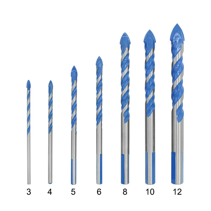 

Multi Functional Drill Bits Carbide Ceramic Wall Glass Hand Drilling Bit Hole Opener Wood Drill Bits