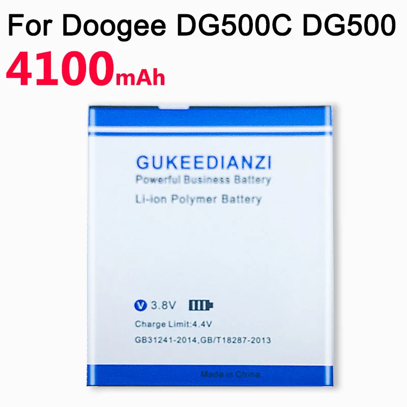 GUKEEDIANZI B-DG500C 4100 мАч телефон батарея для Doogee DG500C DG500 мобильный сменный аккумулятор