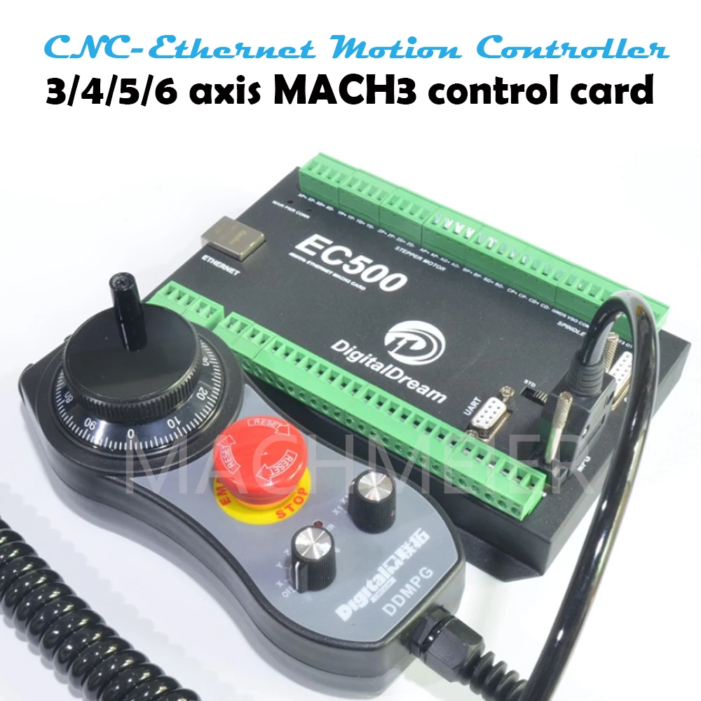 Плата интерфейса MACH3 ec500 ЧПУ-Ethernet контроллер движения 460khz 3/4/5/6 комплект