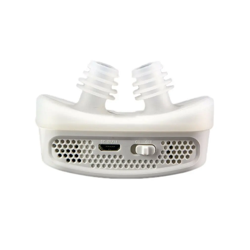 Микро CPAP анти храп электронное устройство для апноэ сна стоп Храп помощи пробка