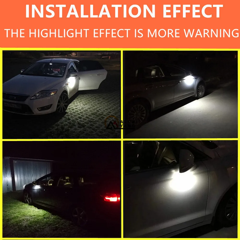 2Pcs   Canbus Ford SMax CMax Kuga Escape Monde 4 Focus 3 Grand 2 ׼  ̵ ̷ Ʈ Ʒ Led
