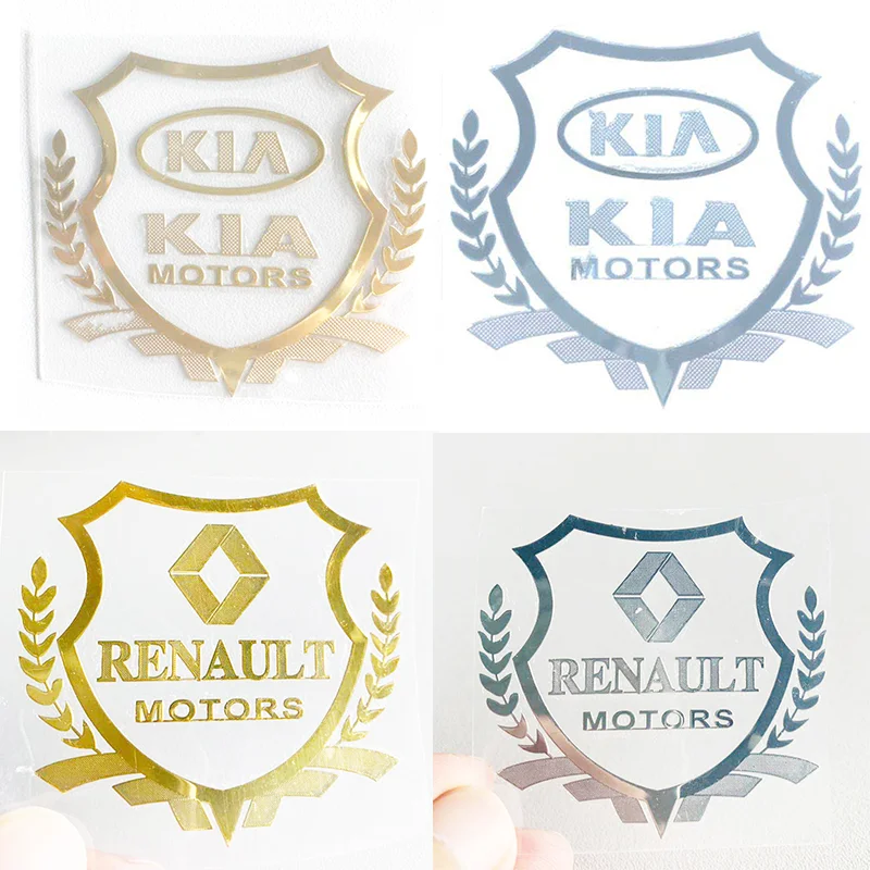 

Stickers For KIA K2 K3 K4 K5 K6 K7 KX5 Sorento Sportage R Rio 3 Soul Renault Koleos Clio Laguna 2 Megane 2 3 Duster Logan Captur