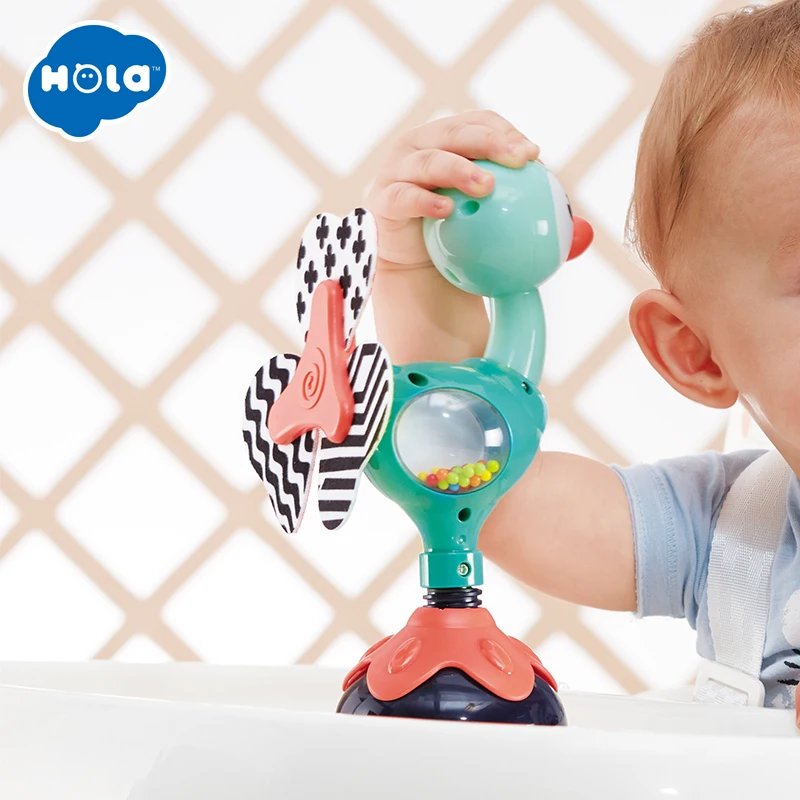 HOLA 3150B Rotating Ferris Wheel Kids Table Tricolor Suckers Toy For Toddlers Intelligence Development Educational Toy Gifts