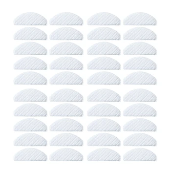 

40Pcs Disposable Rags for Ecovacs Deebot Ozmo T8 Vacuum Cleaner Mop Cloths Moping Pads Spare Parts