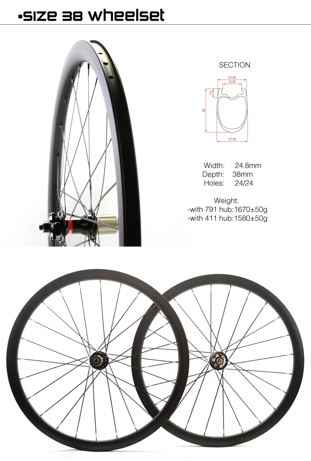 All sizes tubeless Disc 791 411-01
