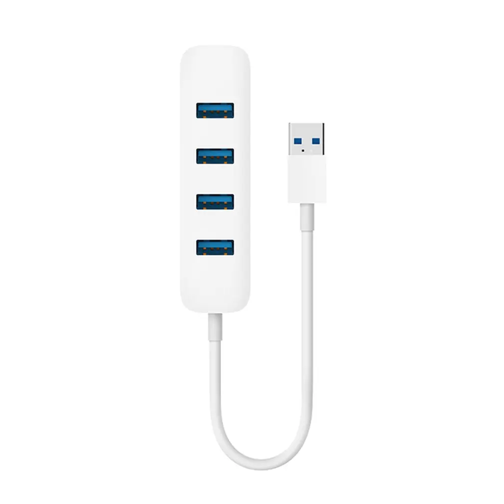 

Xiaomi Usb3.0 Expander Adapter One For Four External Usb Multi-Purpose Function Socket U Disk Notebook Extender