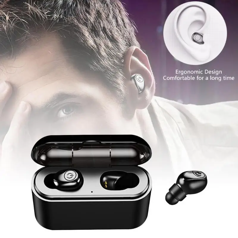 Лидер продаж многофункциональные однотонные наушники X8 TWS Bluetooth 5 0