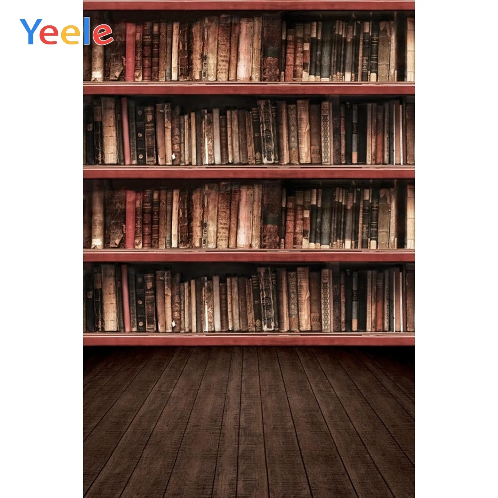 Винтажный Ретро старинный книжный полочный деревянный пол для детской