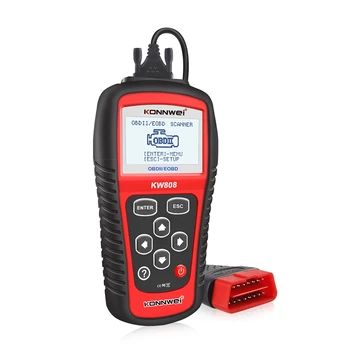

Professional OBDII EOBD Cars Code Reader Auto Scanner Automotive Detection Decoder Diagnostic Scan Tool KW808 PK MS509