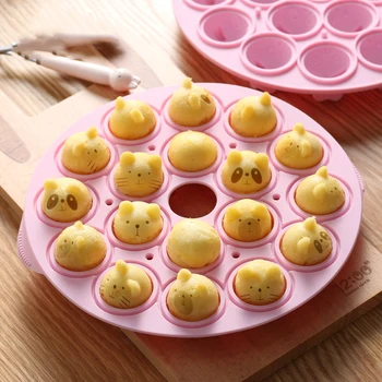

Silicone Mold for Chocolate Cake Decorating Tool Biscuit Pastry Form Gummy Tray Bakeware Baking Dish Kitchen Cake Accessories