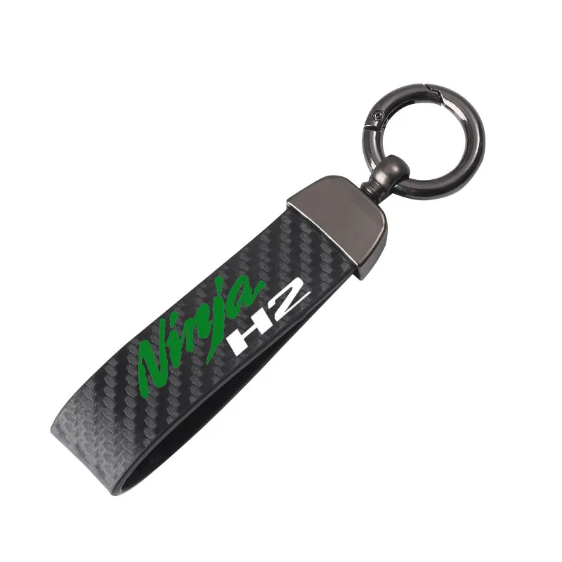 Portachiavi Portachiavi Moto In Fibra Di Carbonio Per Portachiavi Distintivo Moto Kawasaki Ninja H2
