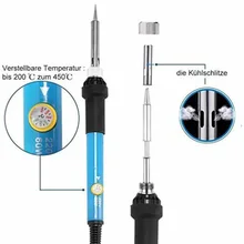  60W 220V 110V Electric Soldering Iron Set Tool Kit Solder Wire Tips Stand JAN88 