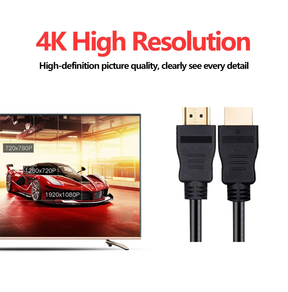 HDMI кабель 4K 2,0 кабель для Apple tv PS4 Разветвитель переключатель коробка HDMI к HDMI кабель 60 Гц Видео Аудио кабель Кабель HDMI 4K