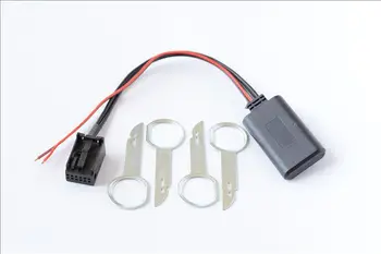 

Bluetooth Music Adapter Wireless Bluetooth Aux-in Audio Cable Adapter For Ford Focus Mondeo PUMAMK2/MK3/SMAX 6000 CD