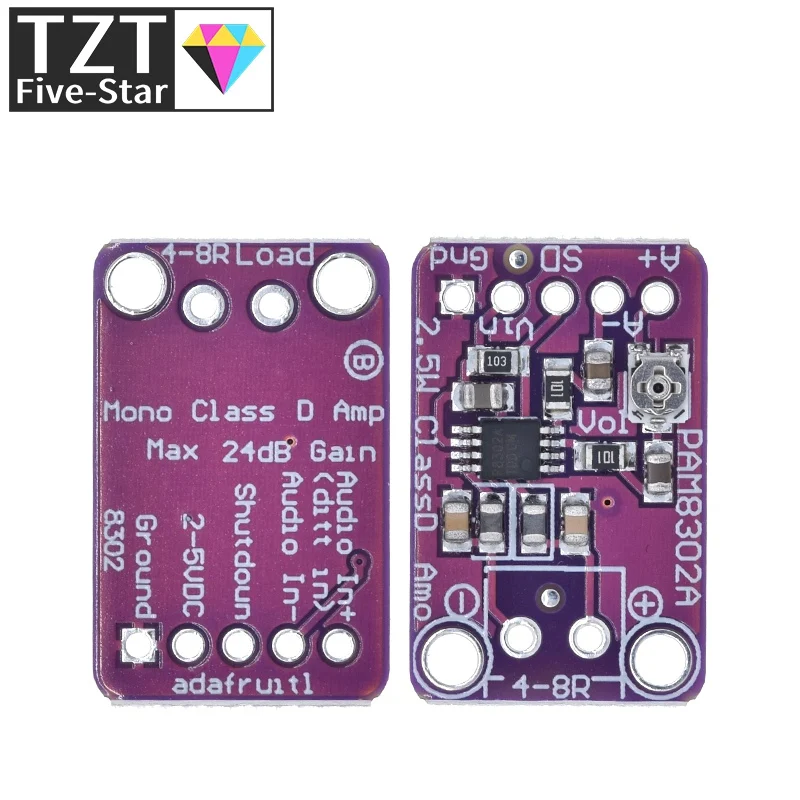 1/3PCS PAM8302A CJMCU-832 PAM8302 2,5 W einkanal Klasse D Audio power verstärker modul entwicklung bord – Detail 6