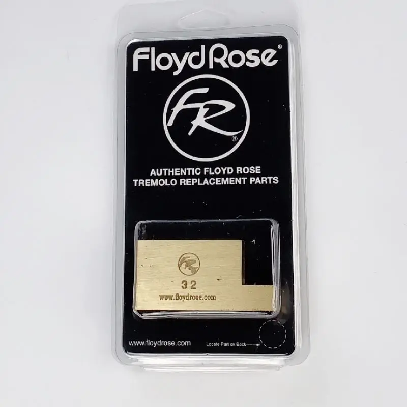 Оригинальный бренд Floyd Rose 32 мм L образный латунный блок изготовлено Rose|Детали и