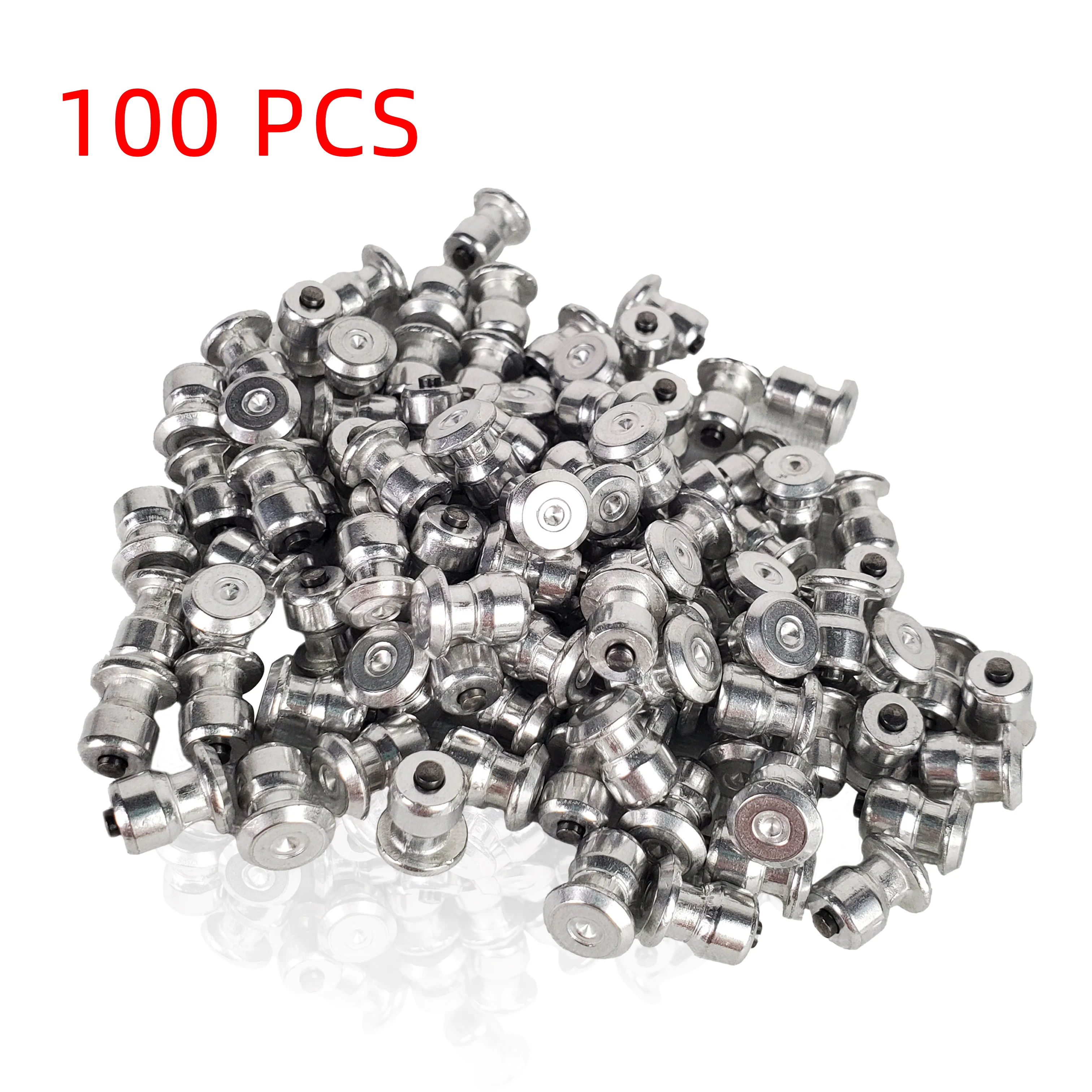 

100pcs Winter Wheel Lugs Car Tires Studs Screw Snow Spikes Wheel Tyre Snow Chains Studs For Shoes ATV Car Motorcycle Tire 8x10mm