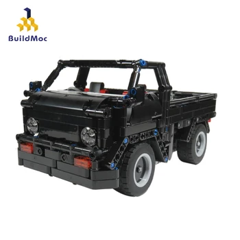 

Buildmoc Technic Rc Car Moc4144 Remote Control Mini Truck Car Assembly Motor Power Vehicle Model Building Blocks Christmas Toys