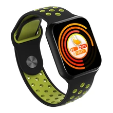 Новейший Bluetooth Смарт-браслет F8, полный сенсорный цветной экран, напоминание о звонке, пульсометр, монитор артериального давления, умные спортивные часы